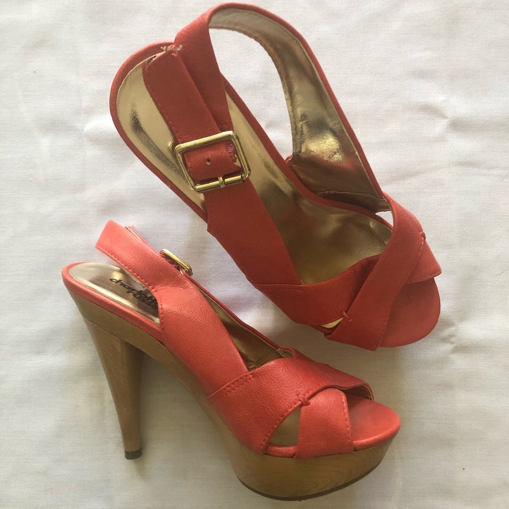 Women’s sling back heel